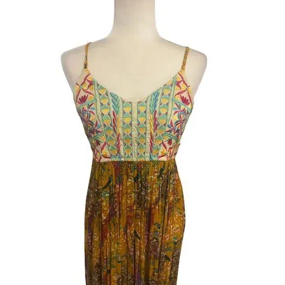 Anthropologie Raga Gorgeous Parkland Maxi Dress | Size Small | Retail $168 - Picture 5 of 7